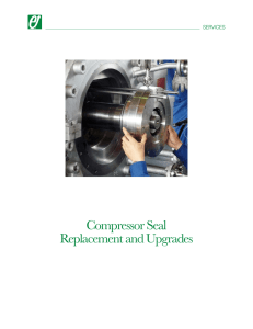 Compressor Seal Replacement and Upgrades