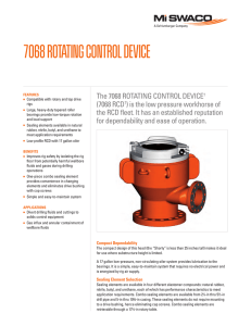 7068 ROTATING CONTROL DEVICE