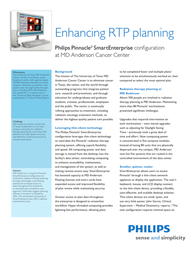 Enhancing RTP planning InCenter