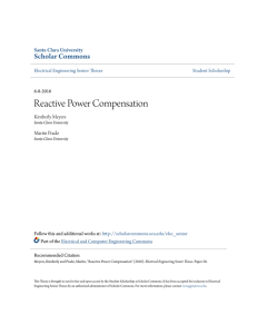 Reactive Power Compensation - Scholar Commons