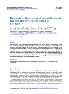 Research on the Method of Calculating Node Injected Reactive