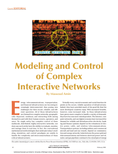 Guest Editorial - IEEE Control Systems Society