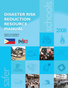Disaster Risk Reduction Resource Manual