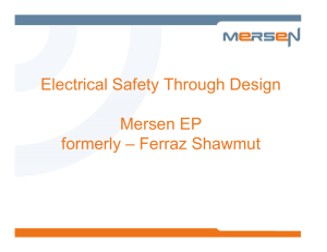 Electrical Safety Through Design