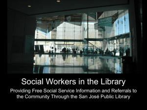 Social Workers in the Library