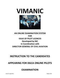 Instructions - Directorate General of Civil Aviation