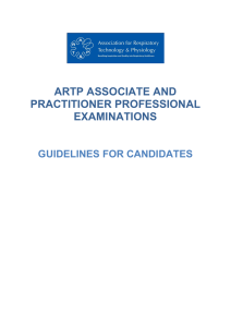 examination guidelines for candidates