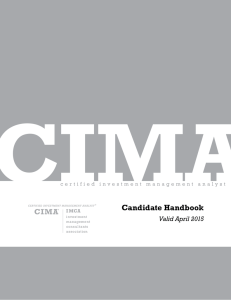 Candidate Handbook