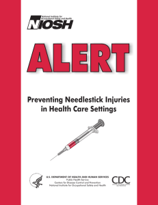 Preventing Needlestick Injuries in Health Care Settings