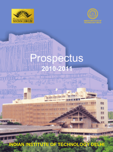 Prospectus 2010-11 - Co-curricular and Academic Interaction