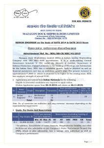 Details - Mazagon Dock Shipbuilders Limited