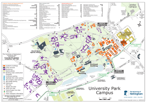 University Park Campus - University of Nottingham
