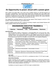 NTPC recruitment-2014