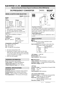 DC/FREQUENCY CONVERTER