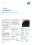 GE Grid Solutions MU320 Merging Unit Datasheet
