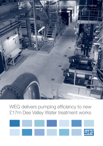 WEG delivers pumping efficiency to new £17m Dee Valley - V-EX