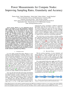 Power Measurements for Compute Nodes: Improving