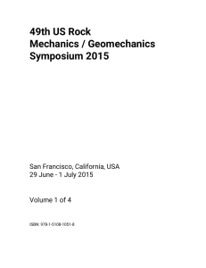 49th US Rock Mechanics / Geomechanics