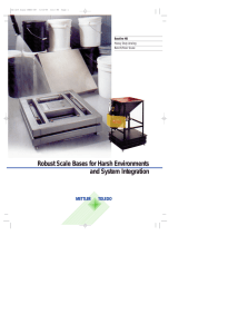 Baseline HD Bench/Floor Scale Bro.