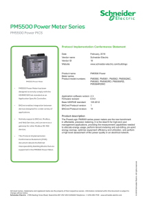 PM5500 Power Meter Series