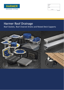 Harmer Roof Drainage - Alumasc Roofing Systems