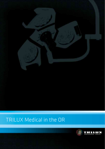 TRILUX Medical in the OR (Brochure)