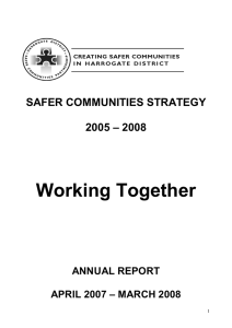 Working Together - Council Committee Information Pages