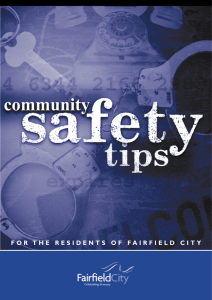 safety tip - Australian Institute of Criminology