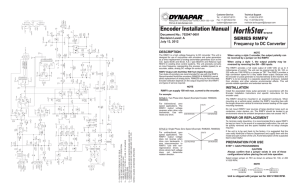 Encoder Installation Manual