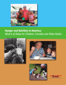 What`s at Stake for Children, Families and Older Adults