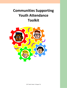 Communities Supporting Youth Attendance Toolkit