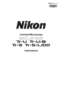 Nikon Eclipse Ti