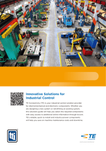 Innovative Solutions for Industrial Control