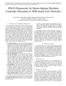 POCO-Framework for Pareto-Optimal Resilient Controller Placement