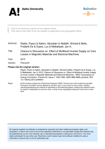 Closure to Discussion on “Effect of Multilevel Inverter