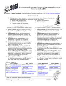 Access to Science for Everyone! (PDF File only) - Gmu