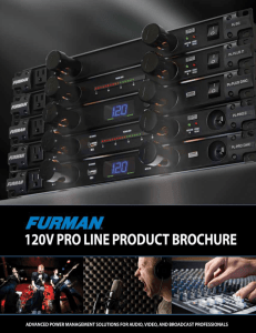 www.furmansound.com 1