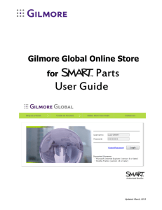 Parts User Guide