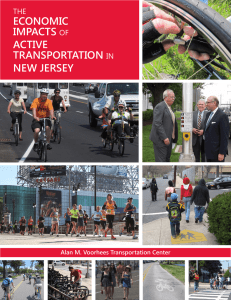 economic impacts of active transportation in new jersey