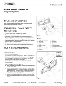 Instruction Sheet