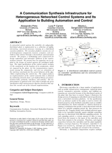 A Communication Synthesis Infrastructure for Heterogeneous