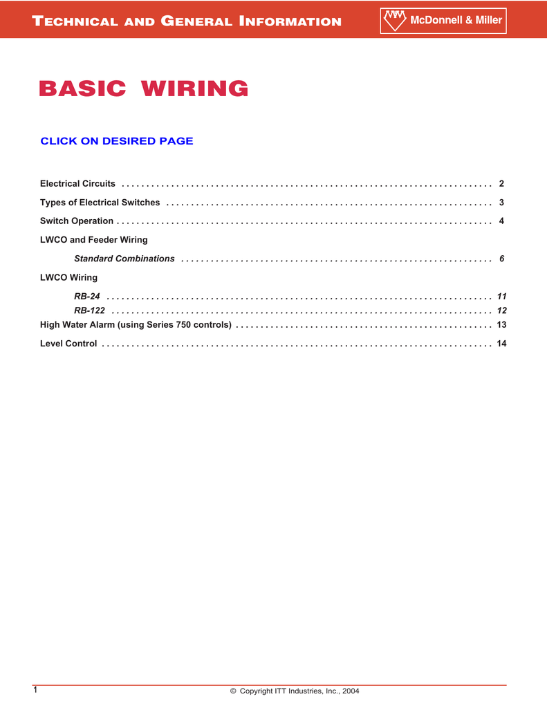 Basic Wiring