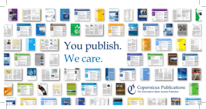 You publish. We care.