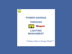 putting a stop to energy waste