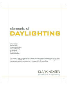 Elements Of DAYLIGHTING