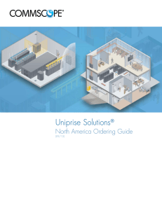 Uniprise Solutions® North America Ordering
