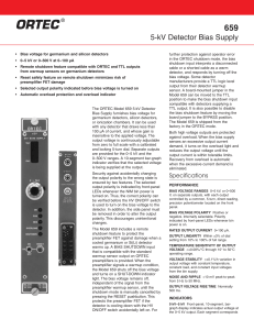 659 5-kV Detector Bias Supply