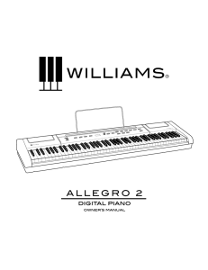 allegro 2 - Williams Pianos