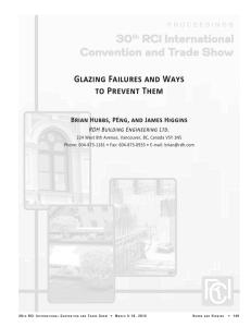 Glazing Failures and Ways to Prevent Them
