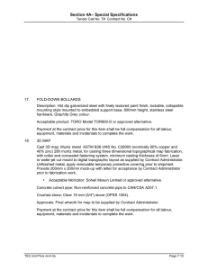 Kiosk Design Specifications